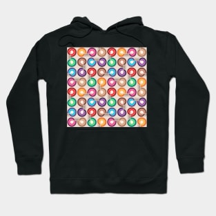 Mid Century Modern Retro Pattern Hoodie